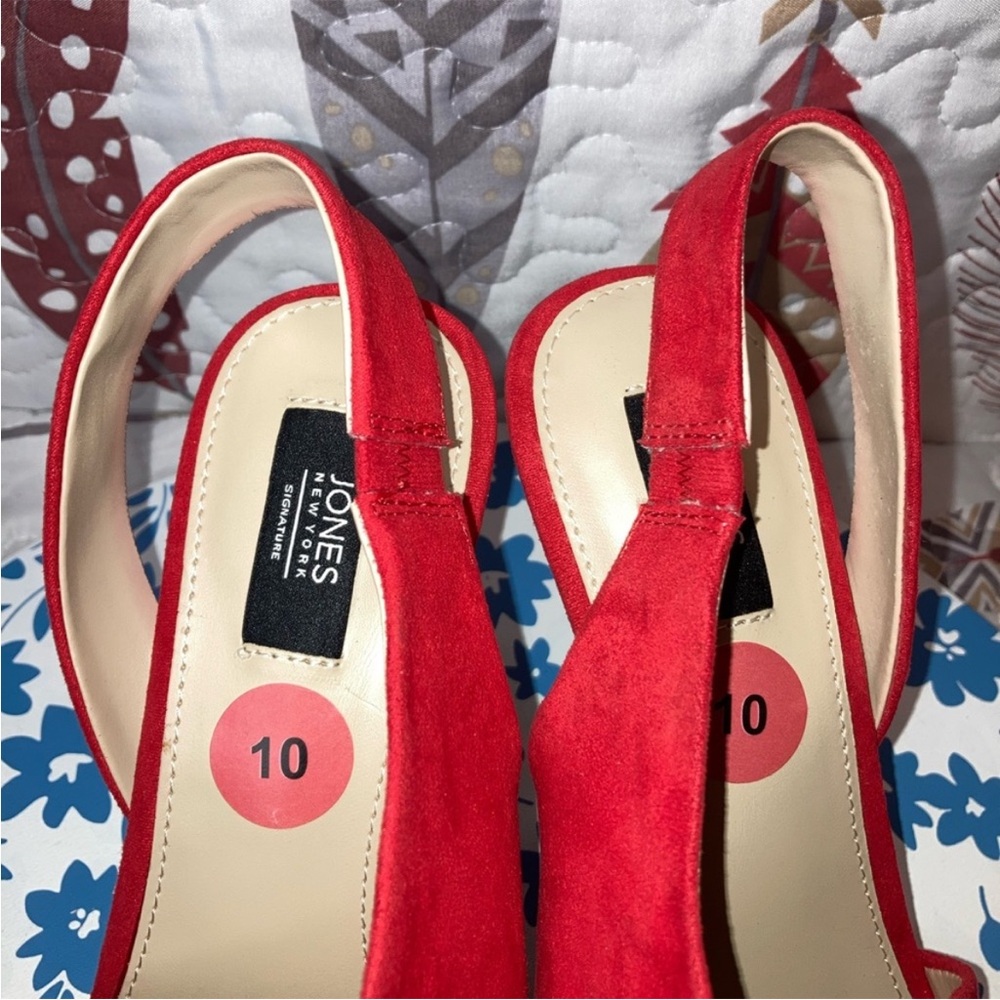 NWT Jones New York Pointed Toe Half boot heel 10M - Picture 12 of 14